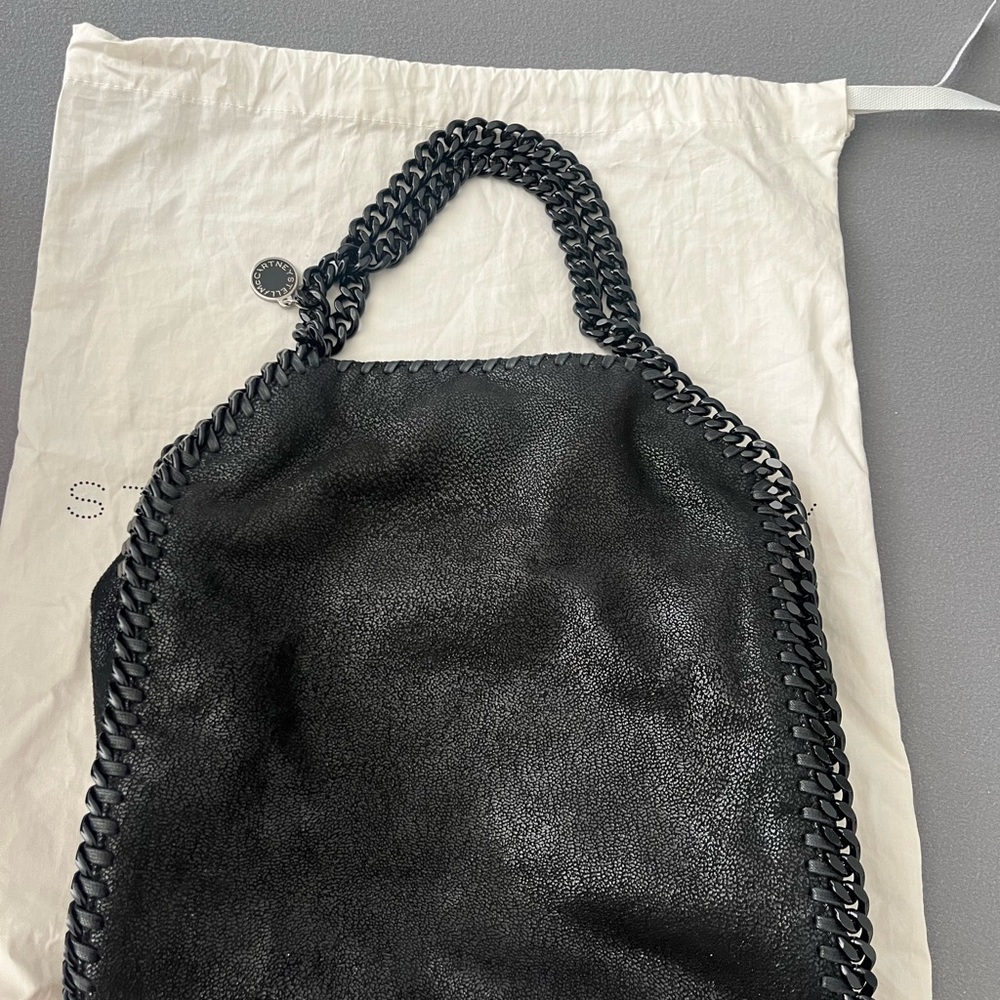 Stella McCartney Black Mini Tote Falabella